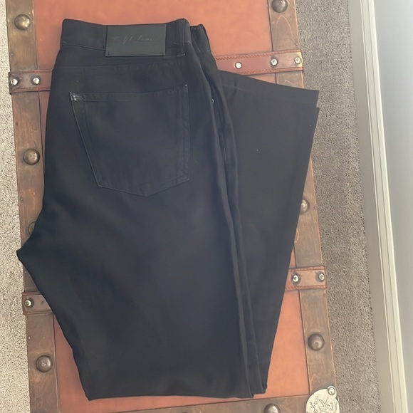 Purple Label black cotton pant - Picture 7 of 7